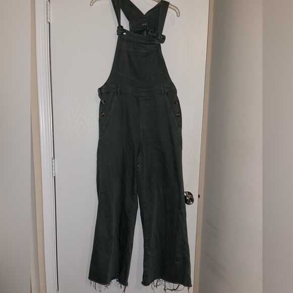 aerie Pants & Jumpsuits Check Out These Green Flares Overalls From